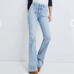 NWT Veronica Beard Florence Flare-Leg Jeans